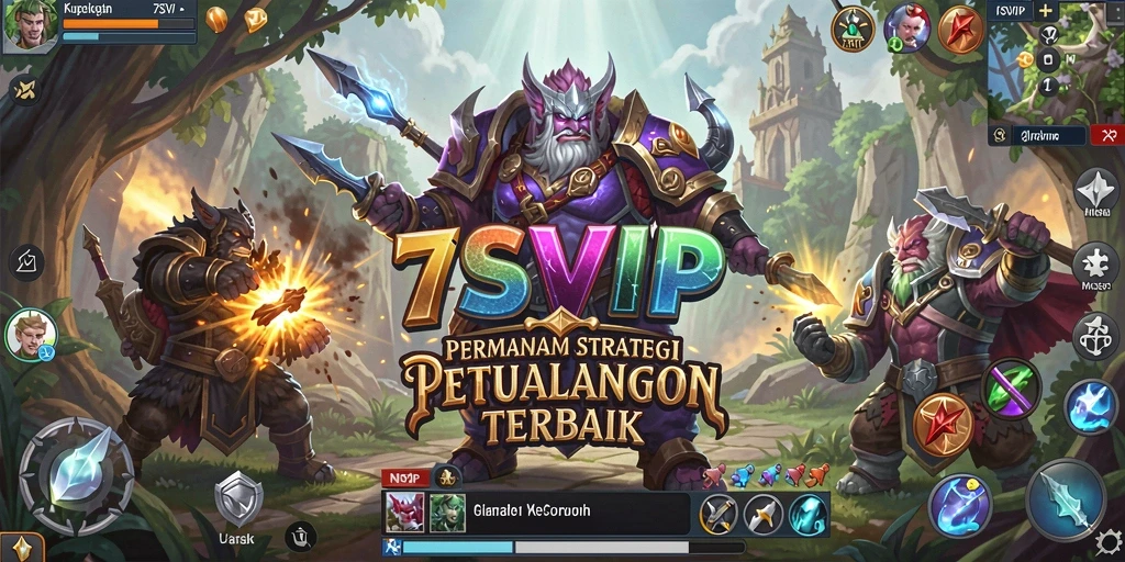 Screenshot gameplay <strong>7SVIP</strong> yang menunjukkan pertempuran yang mendebarkan.