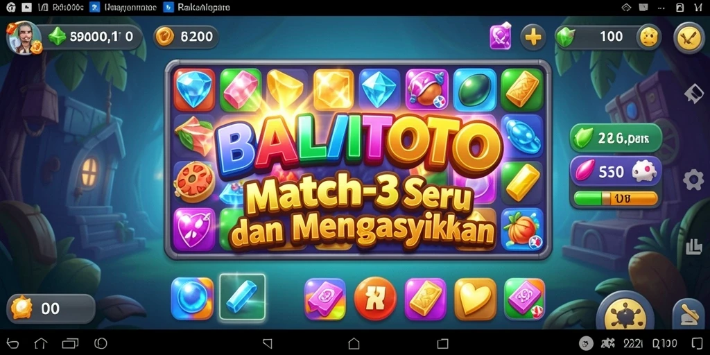 Gameplay balaitoto yang menantang dan penuh warna.
