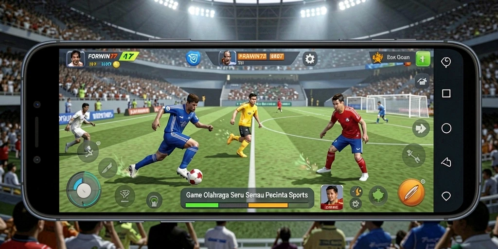 Tampilan gameplay seru dalam <strong>FORWIN77</strong> yang mendebarkan.
