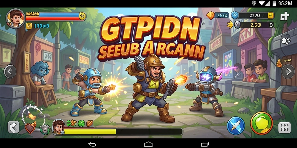 Screenshot GTPIDN menampilkan gameplay menarik dan menantang dari permainan Arcade.