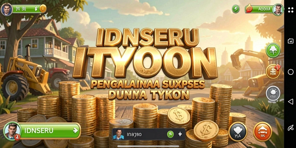 Tampilan gameplay Tycoon yang menarik di IDNSERU.