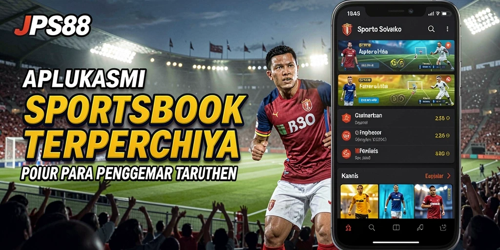 Tampilan gameplay dari aplikasi Sportsbook JPS88 menampilkan berbagai pilihan taruhan dan grafik yang menarik.