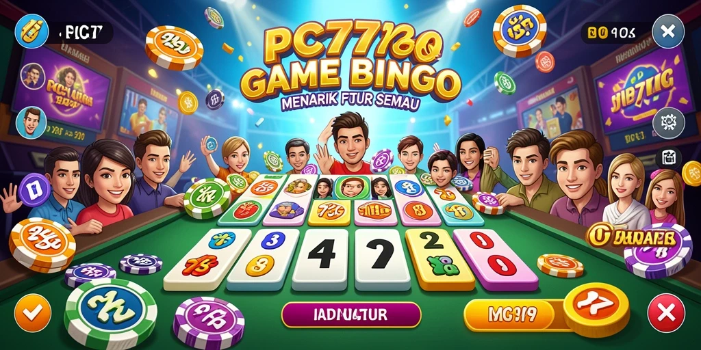Tampilan menarik dari gameplay Bingo PC777 yang seru.