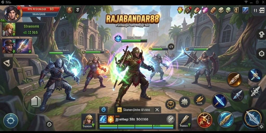 Screenshot RAJABANDAR88 menampilkan aksi strategi yang mendebarkan.