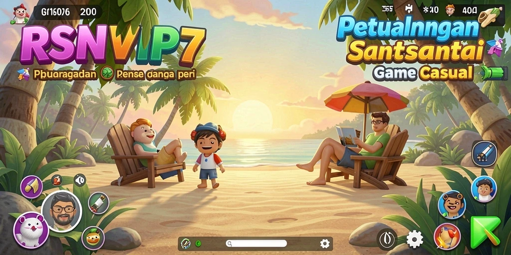 Tangkapan layar utama RSNVIP7 menampilkan gameplay menarik dan imersif.