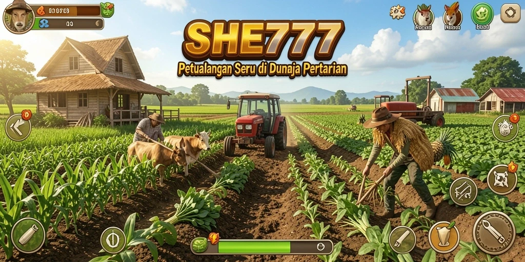 Tampilan gameplay SHE777 yang menyenangkan dan interaktif.
