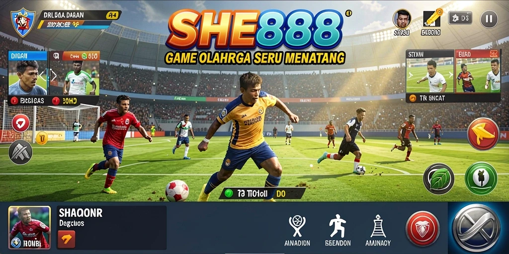 Tampilan gameplay <strong>SHE888</strong> yang penuh aksi dan seru.
